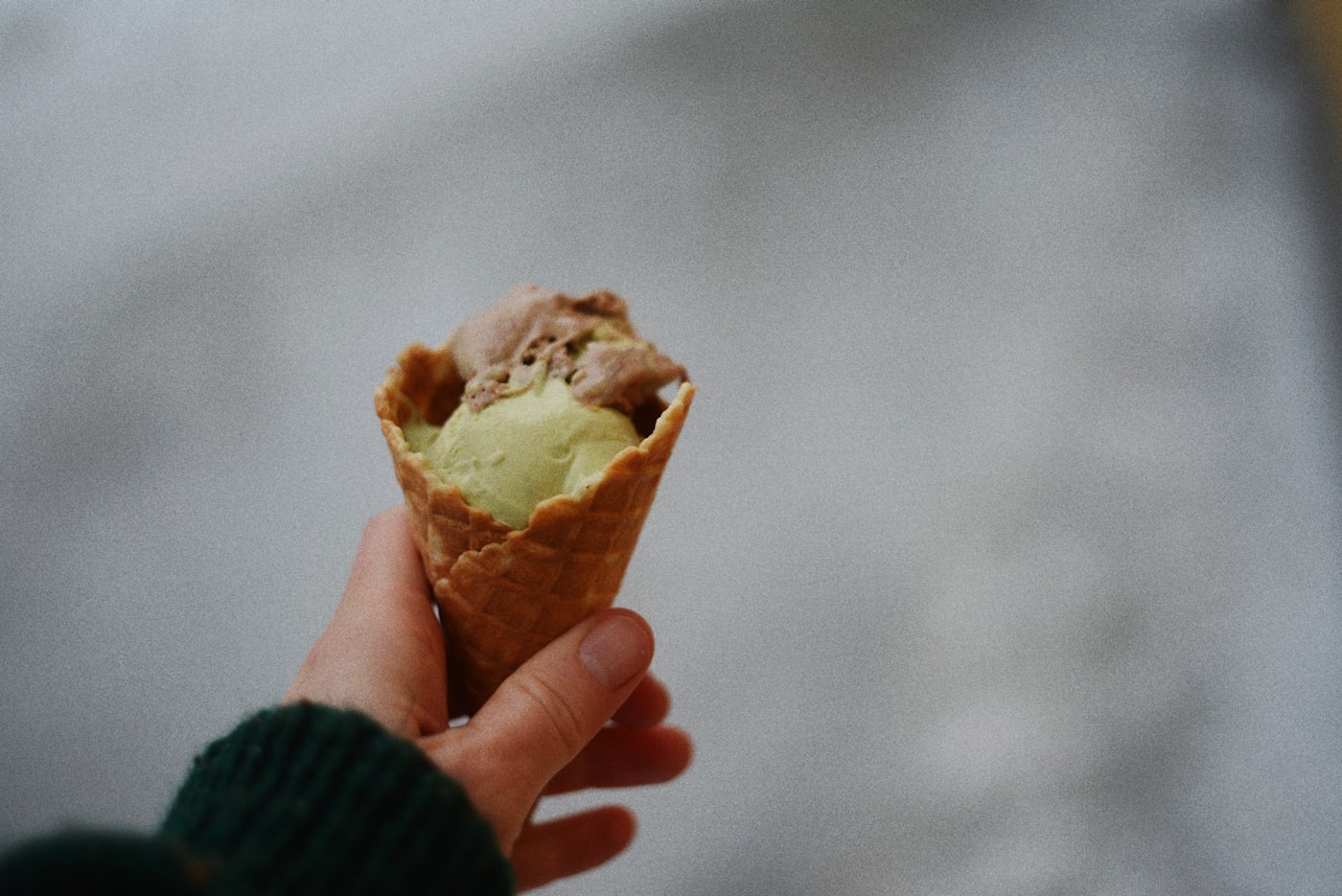 Gelato alla fragola fresca